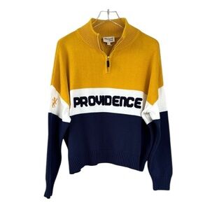 Ellsworth + Ivey Women’s Providence Game Day Quarter-Zip Sweater Size Large